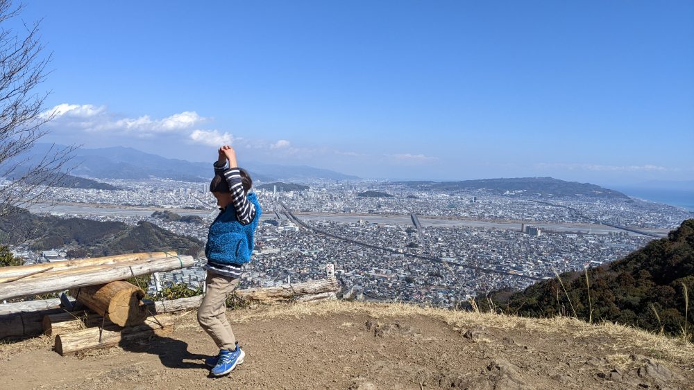 静岡　朝鮮岩　富士見岳　息子と